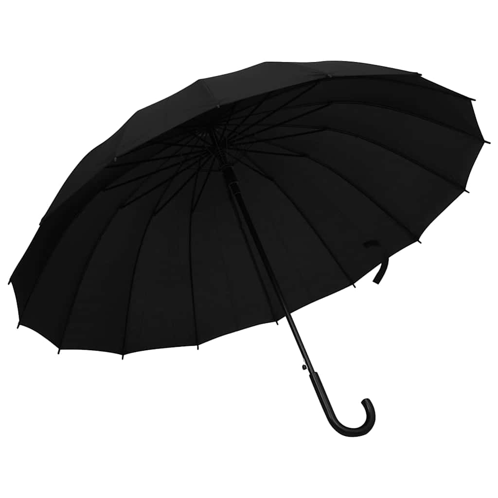 Paraplu automatisch 120 cm zwart is nu te koop bij PeponiXL, paradijselijk wonen!