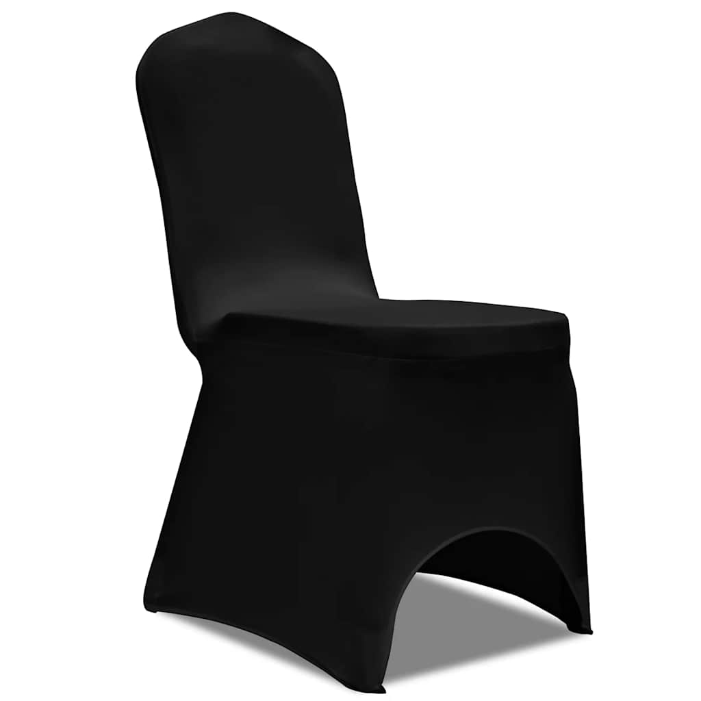 Stoelhoezen stretch zwart 100 st is nu te koop bij PeponiXL, paradijselijk wonen!