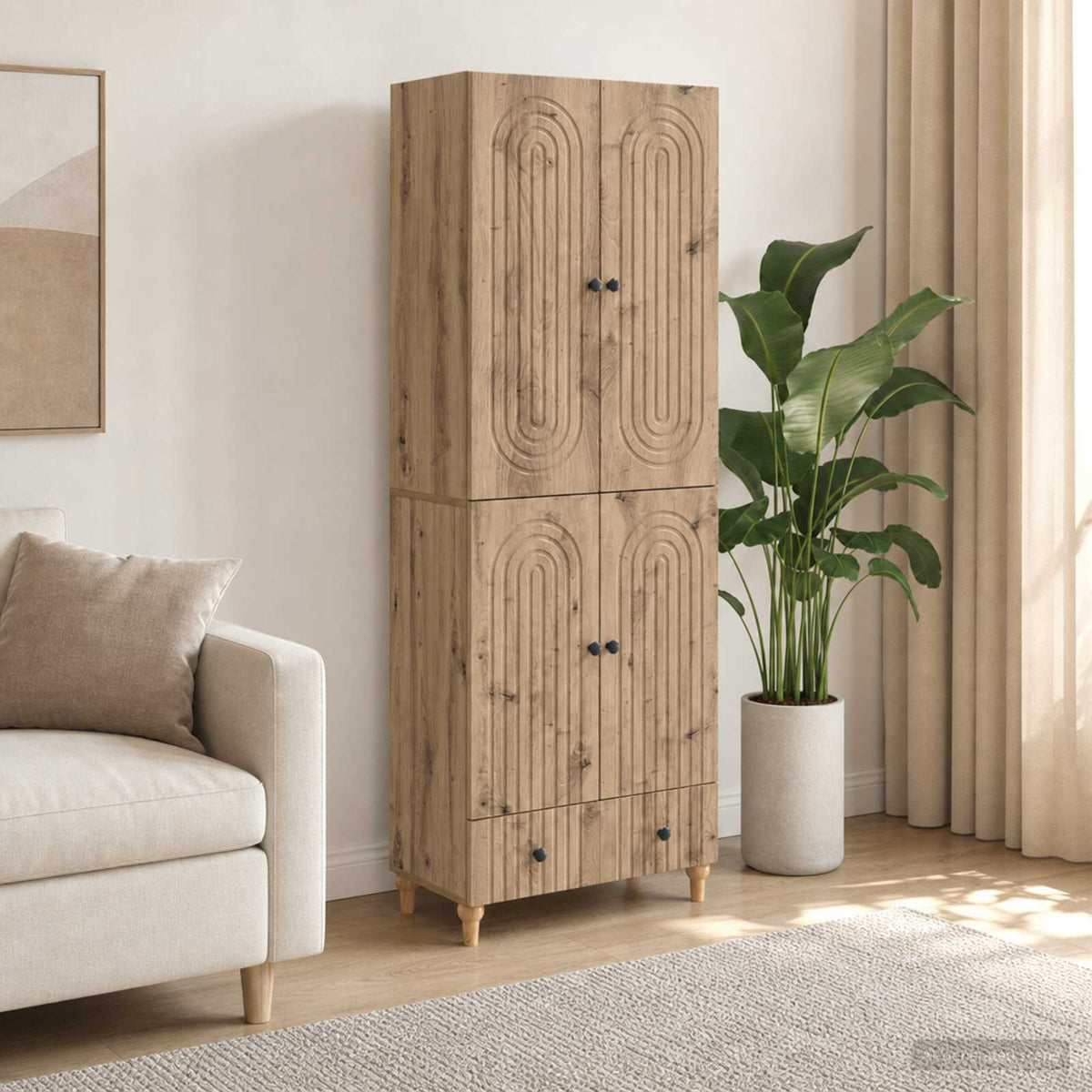Kastenset 2 st Bewerkt hout is nu te koop bij PeponiXL, paradijselijk wonen!