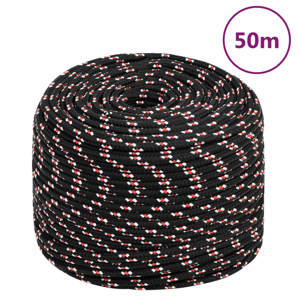 Boot touw 8 mm 50 m polypropyleen zwart is nu te koop bij PeponiXL, paradijselijk wonen!