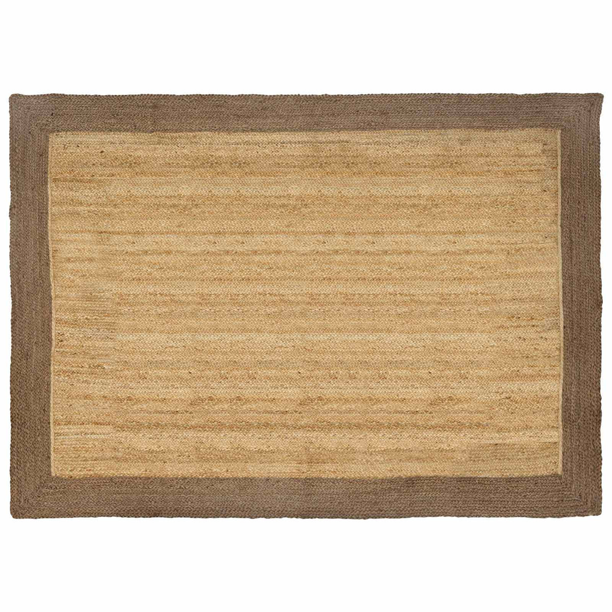 Vloerkleden Rechthoekig Natuurlijk en Grijs 240 x 340 cm Jute is nu te koop bij PeponiXL, paradijselijk wonen!