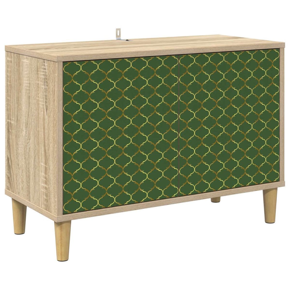 Tv-meubel GELEEN 69 x 33 x 50 cm Sonoma Bewerkt hout is nu te koop bij PeponiXL, paradijselijk wonen!