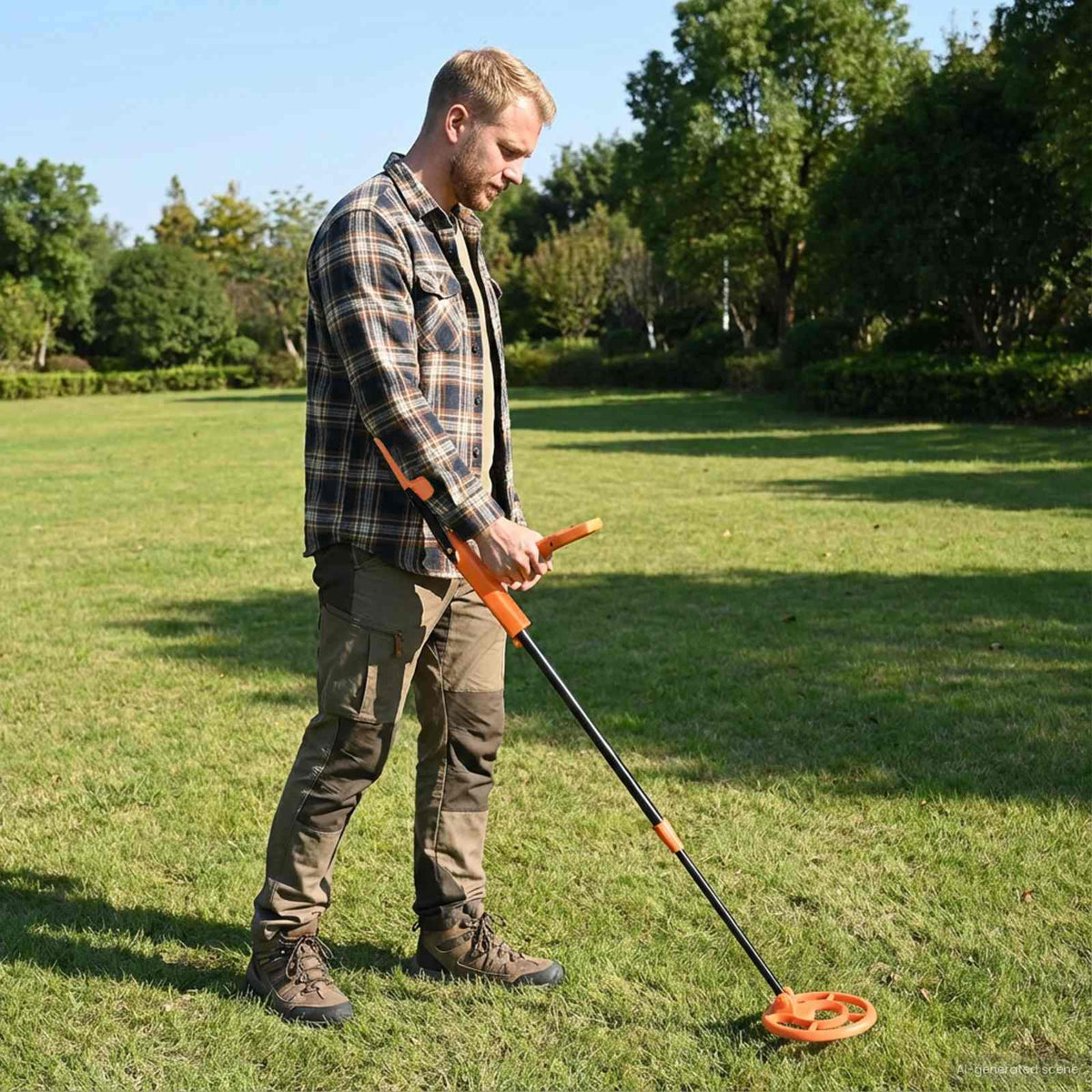 Metalen Detector met LCD Scherm 2 Modellen 19 cm Spoel Geel is nu te koop bij PeponiXL, paradijselijk wonen!