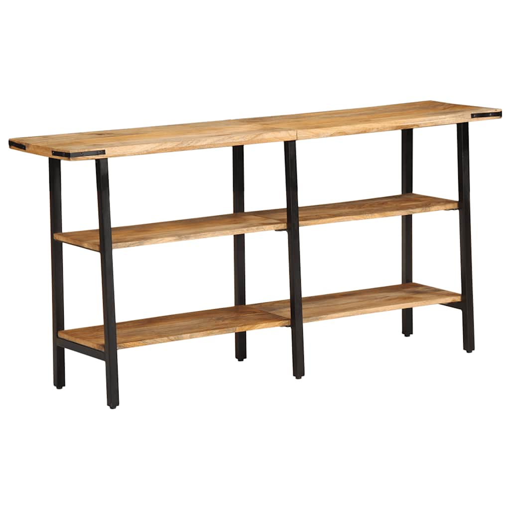Wandtafel 140x35x70 cm massief mangohout is nu te koop bij PeponiXL, paradijselijk wonen!