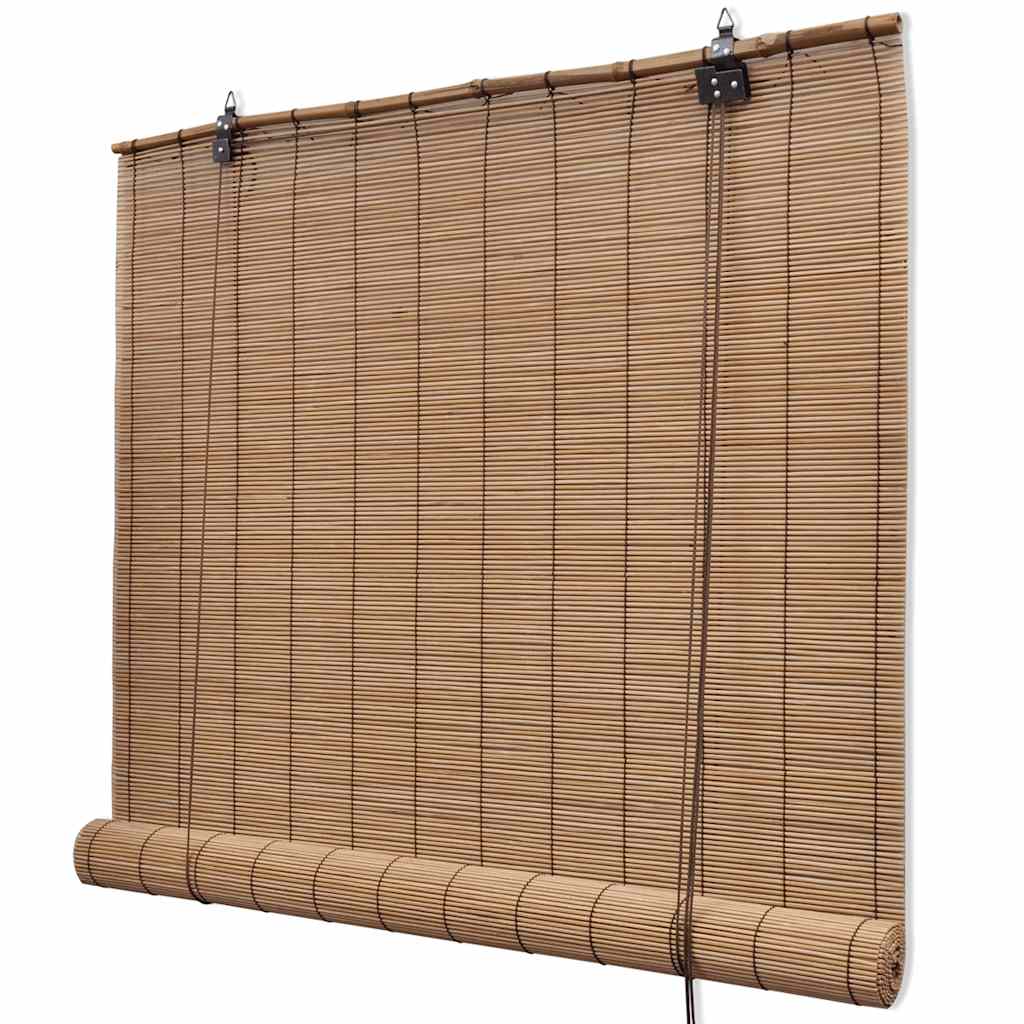 Rolgordijn 80x160 cm bamboe bruin is nu te koop bij PeponiXL, paradijselijk wonen!