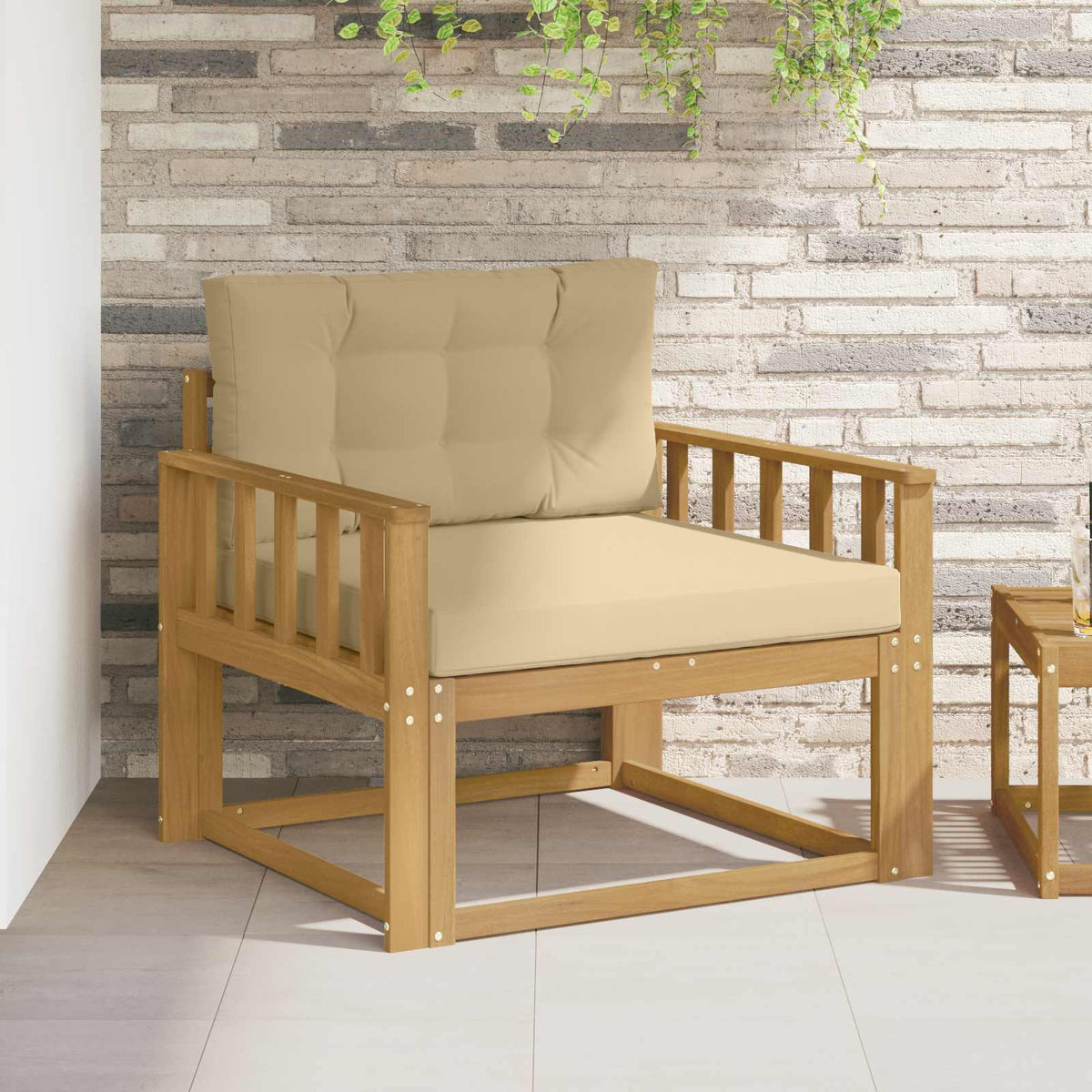 Buiten Midden Sofa Polyester Wit is nu te koop bij PeponiXL, paradijselijk wonen!