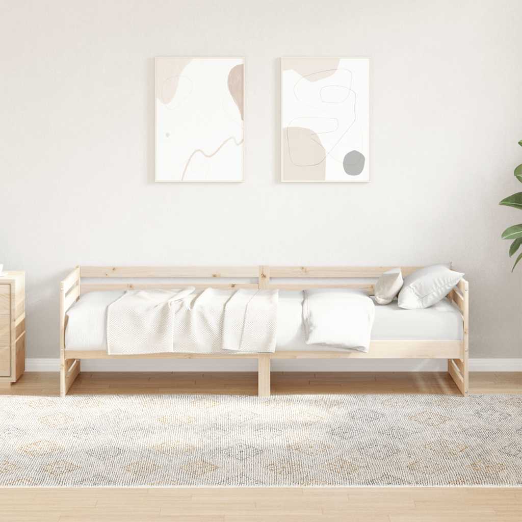 Dagbed zonder matras 80x200 cm massief grenenhout is nu te koop bij PeponiXL, paradijselijk wonen!