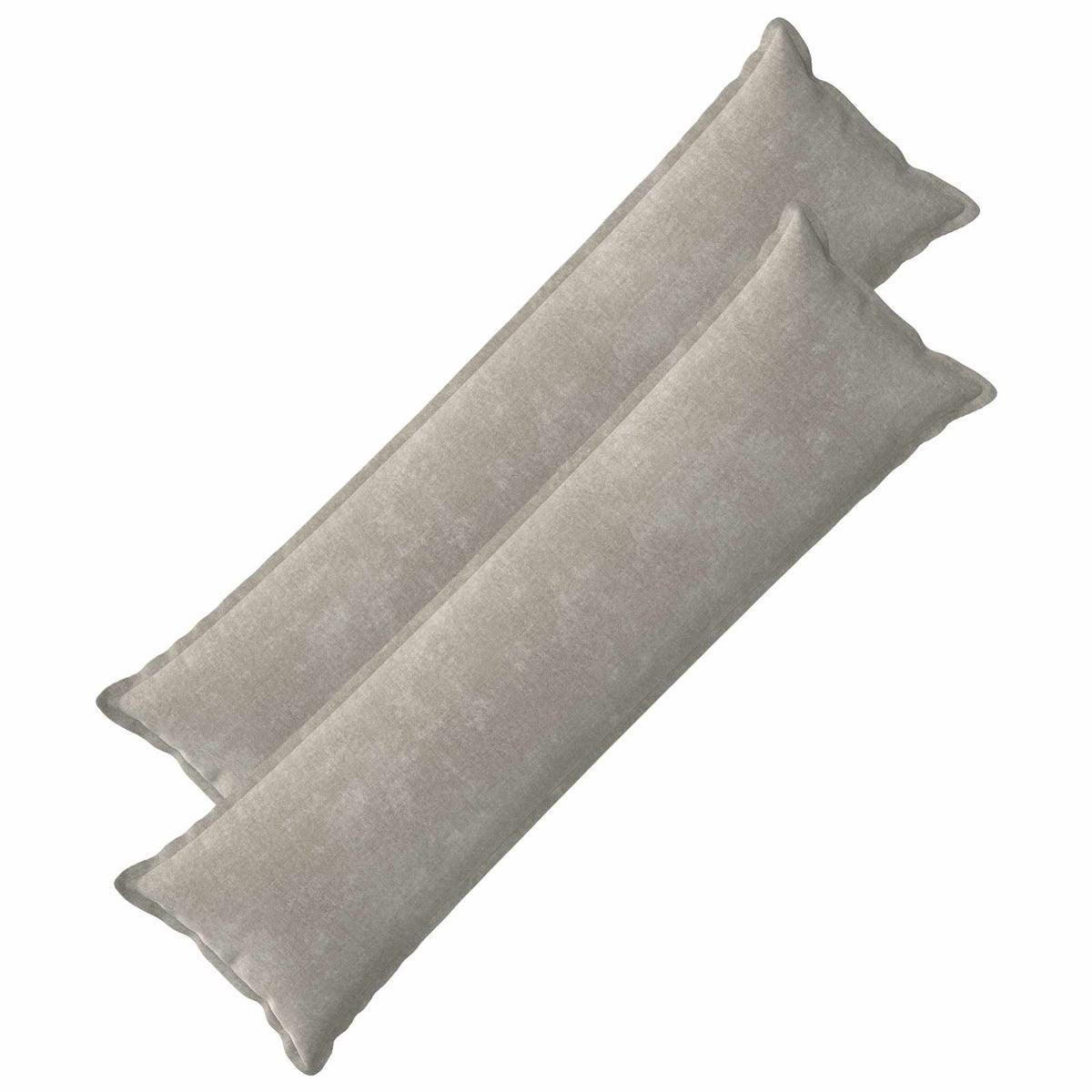 Kussensloop 2 st HOUTEN Lichtgrijs 40 x 145 cm Chenille Stof is nu te koop bij PeponiXL, paradijselijk wonen!