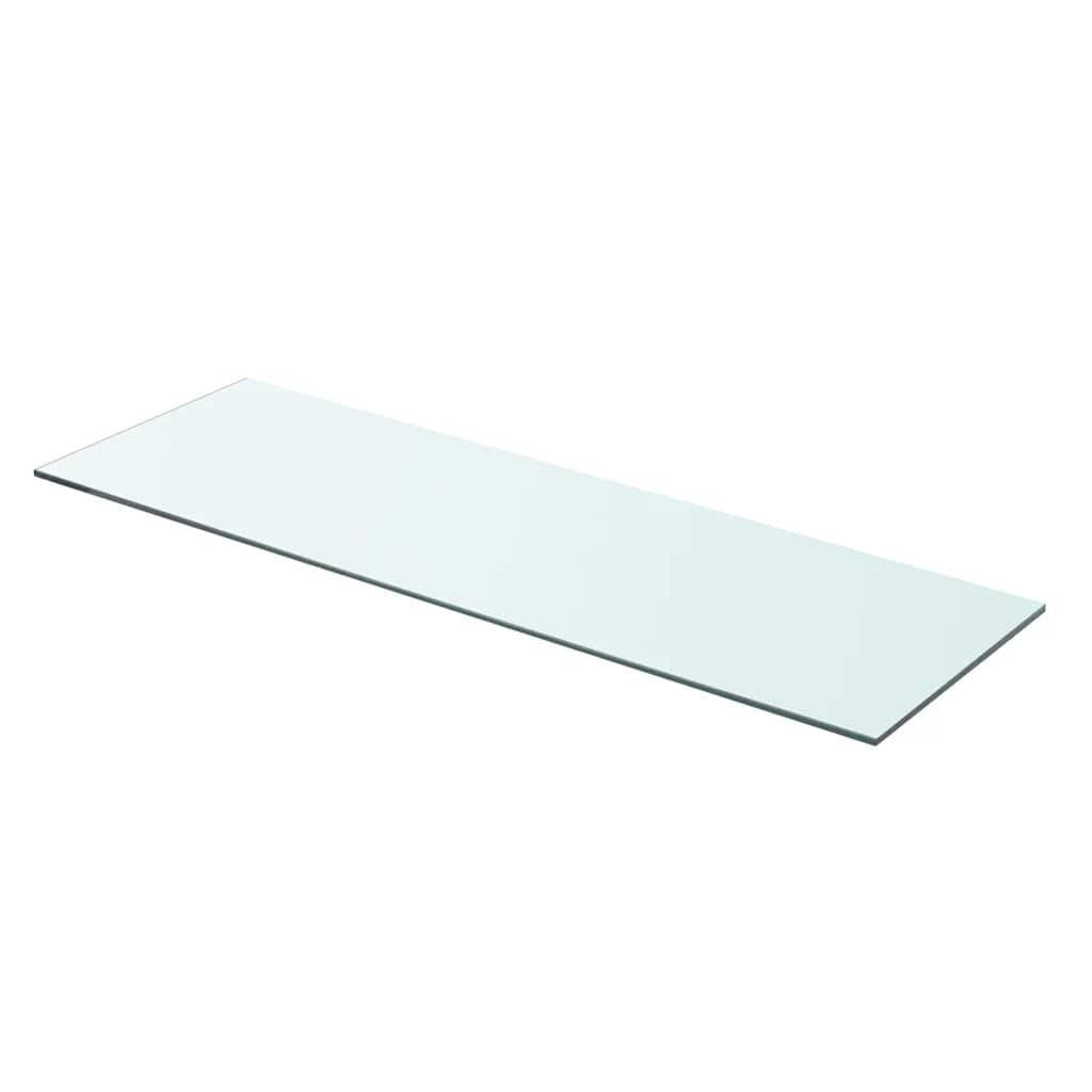 Wandschap transparant 80x25 cm glas is nu te koop bij PeponiXL, paradijselijk wonen!