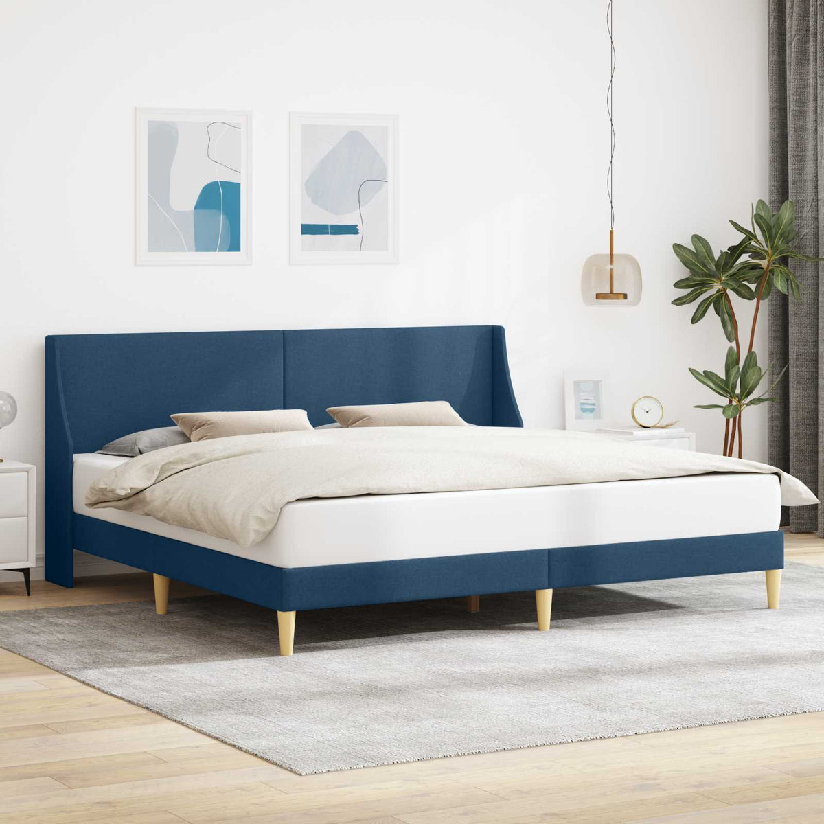 Bedframe met hoofdeinde aansluitplaat is nu te koop bij PeponiXL, paradijselijk wonen!