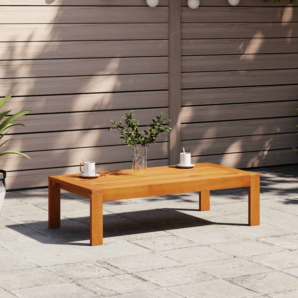 Tuintafel 100x50x27 cm massief acaciahout is nu te koop bij PeponiXL, paradijselijk wonen!