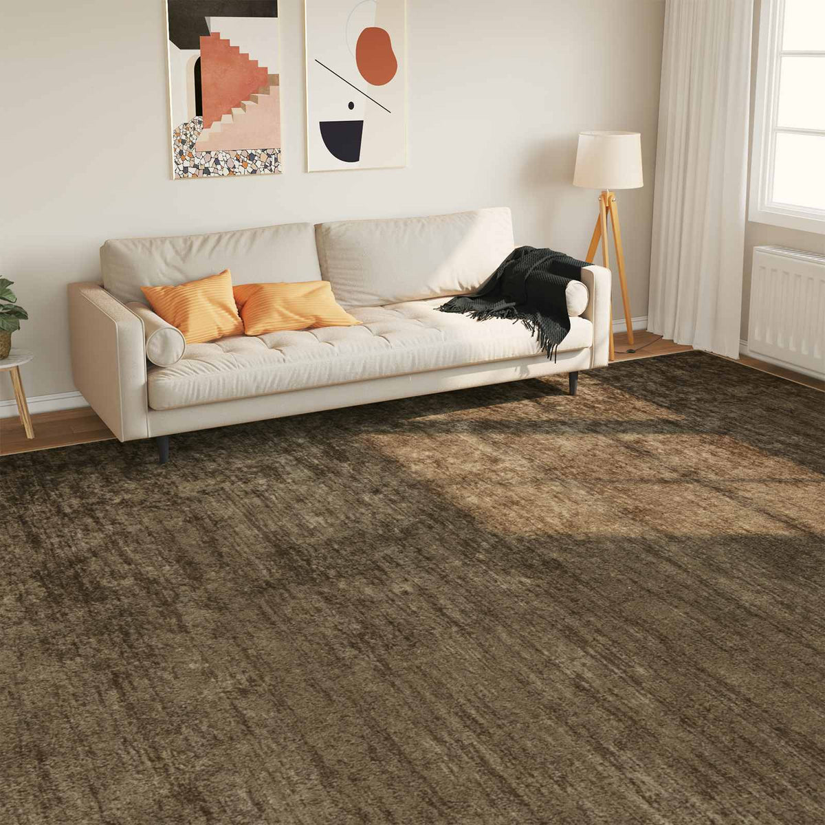 Vloerkleedloper MARSA Bosgroen 300 x 400 cm Polyester en PVC is nu te koop bij PeponiXL, paradijselijk wonen!