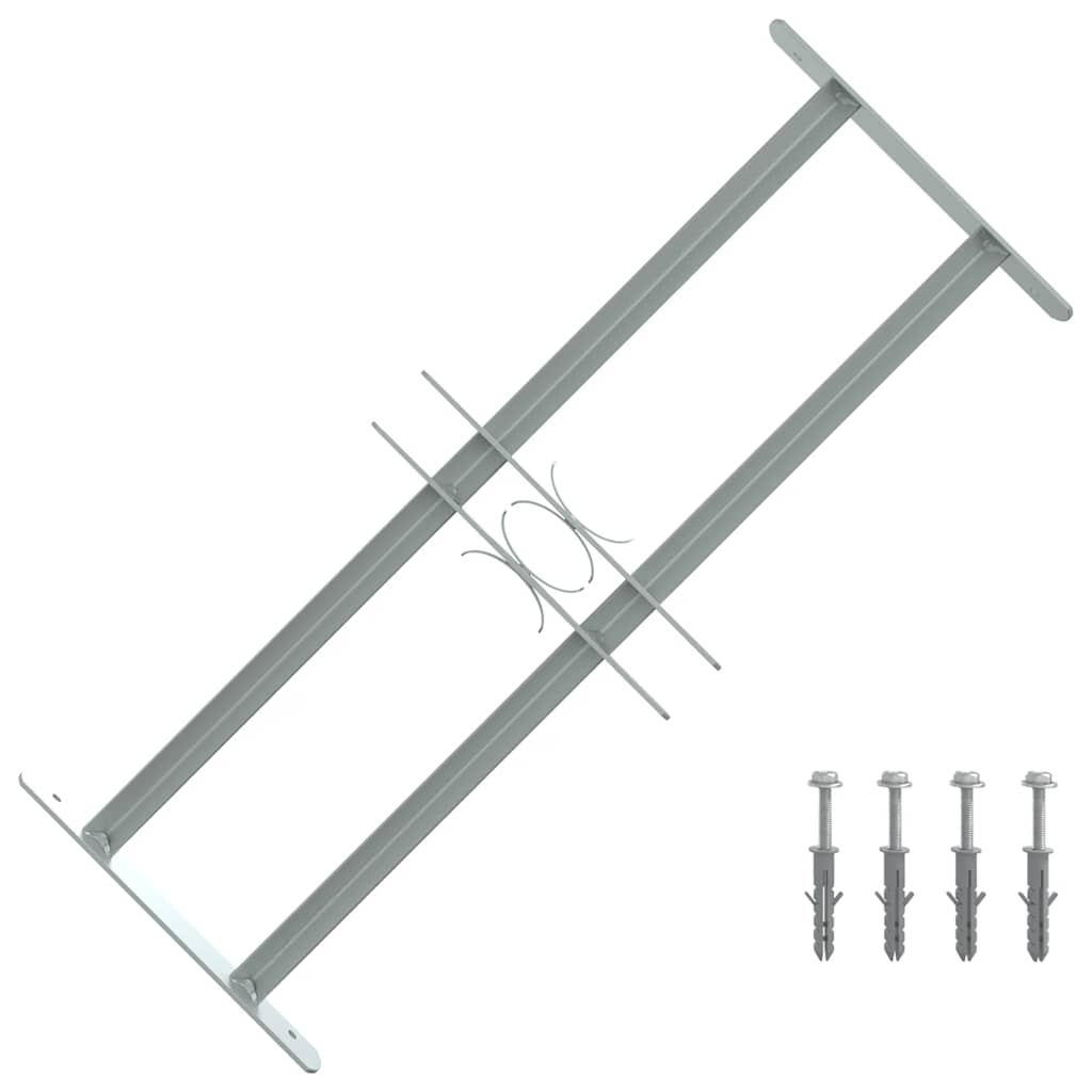 Raammazen 500-650 mm Gegalvaniseerd staal Zilverkleurig is nu te koop bij PeponiXL, paradijselijk wonen!