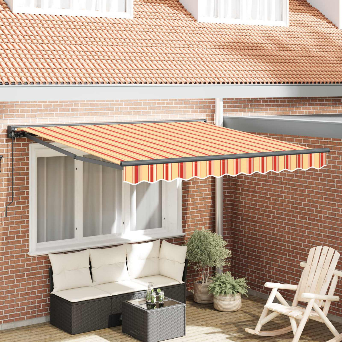 Zijde Frame Multikleur 300 x 250 cm Polyester met PU-coating is nu te koop bij PeponiXL, paradijselijk wonen!