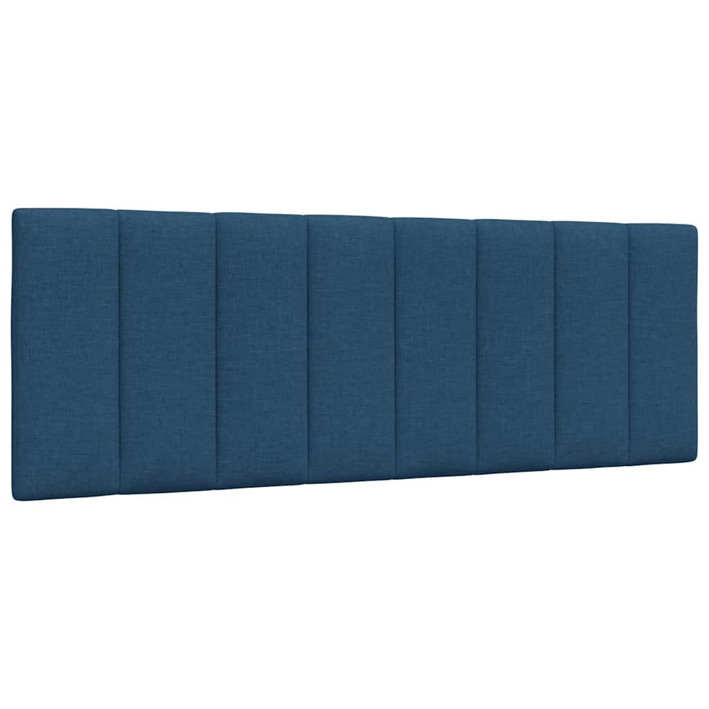 Hoofdbordkussen "Hanko" 120 cm stof blauw is nu te koop bij PeponiXL, paradijselijk wonen!