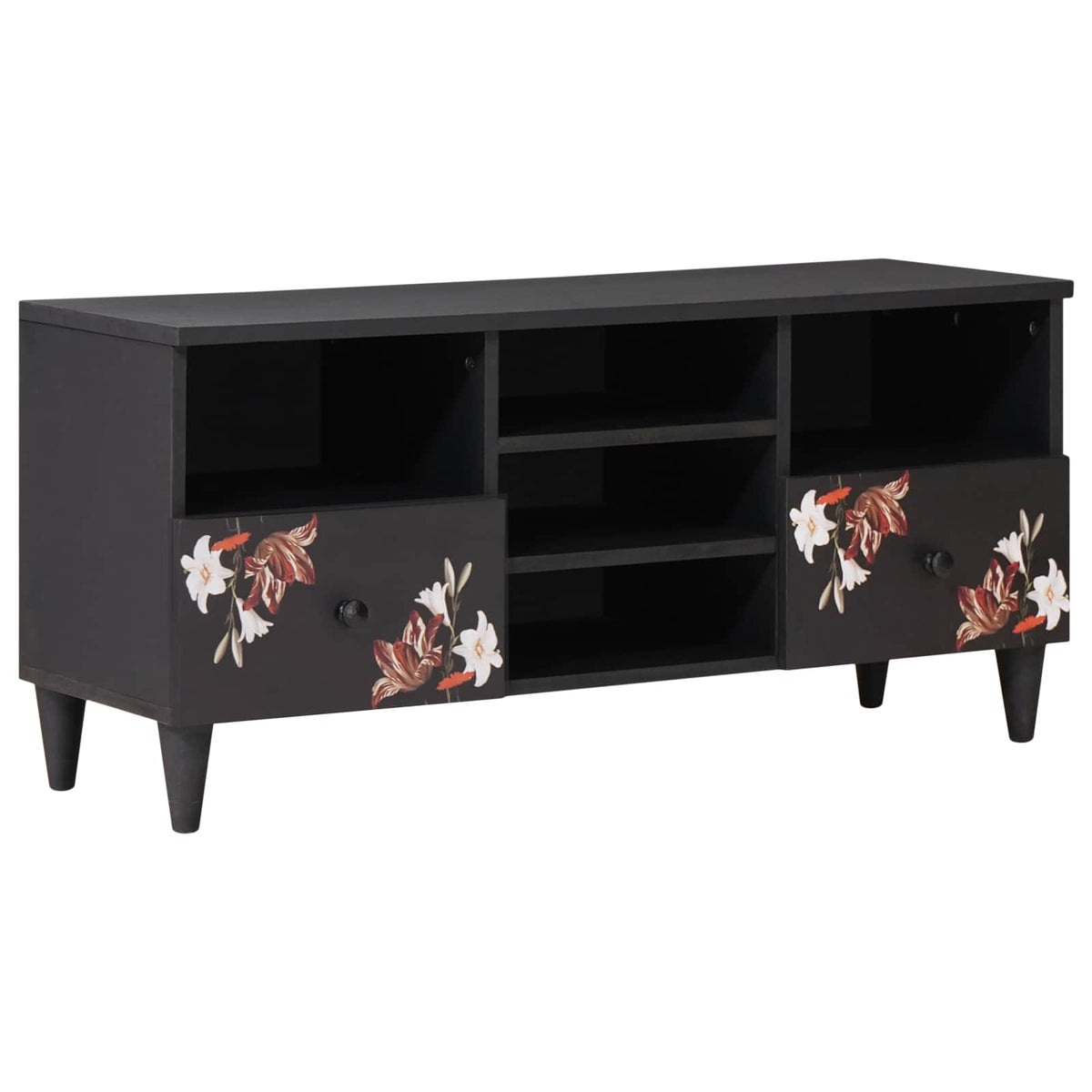 Opslagkasten Multikleur 100 x 33,5 x 46 cm Massief Mango Hout is nu te koop bij PeponiXL, paradijselijk wonen!