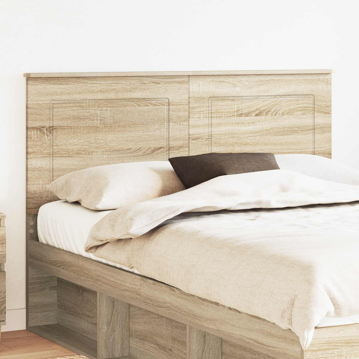 Hoofdbord Sonoma Eiken 100 cm Geconstrueerd hout is nu te koop bij PeponiXL, paradijselijk wonen!
