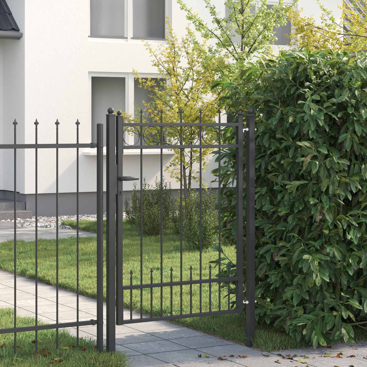 Hekpoort HORST Staal Zwart Vergrendelbaar is nu te koop bij PeponiXL, paradijselijk wonen!