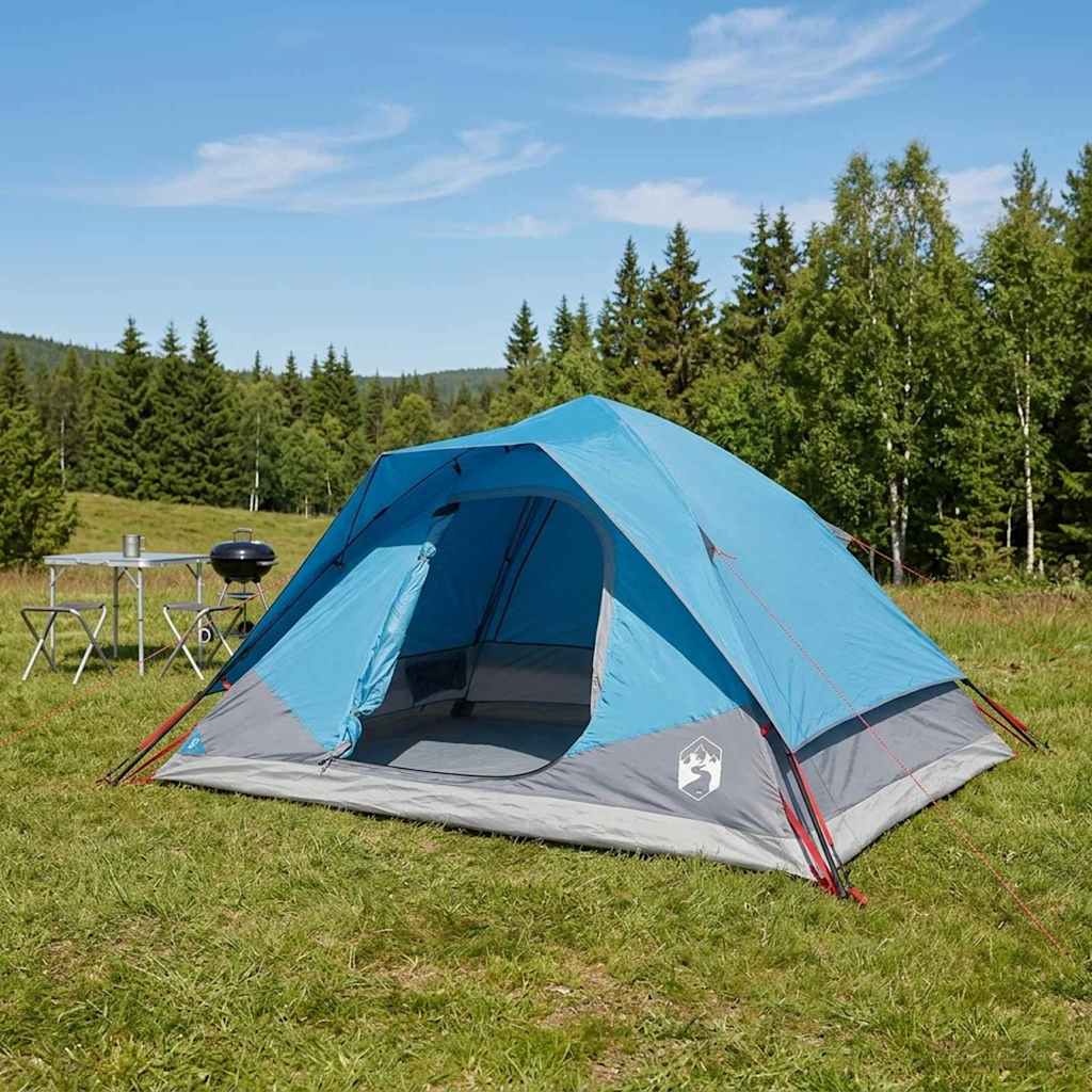 Directe Tent Blauw 305 x 215 x 140 cm Polyester en staal is nu te koop bij PeponiXL, paradijselijk wonen!
