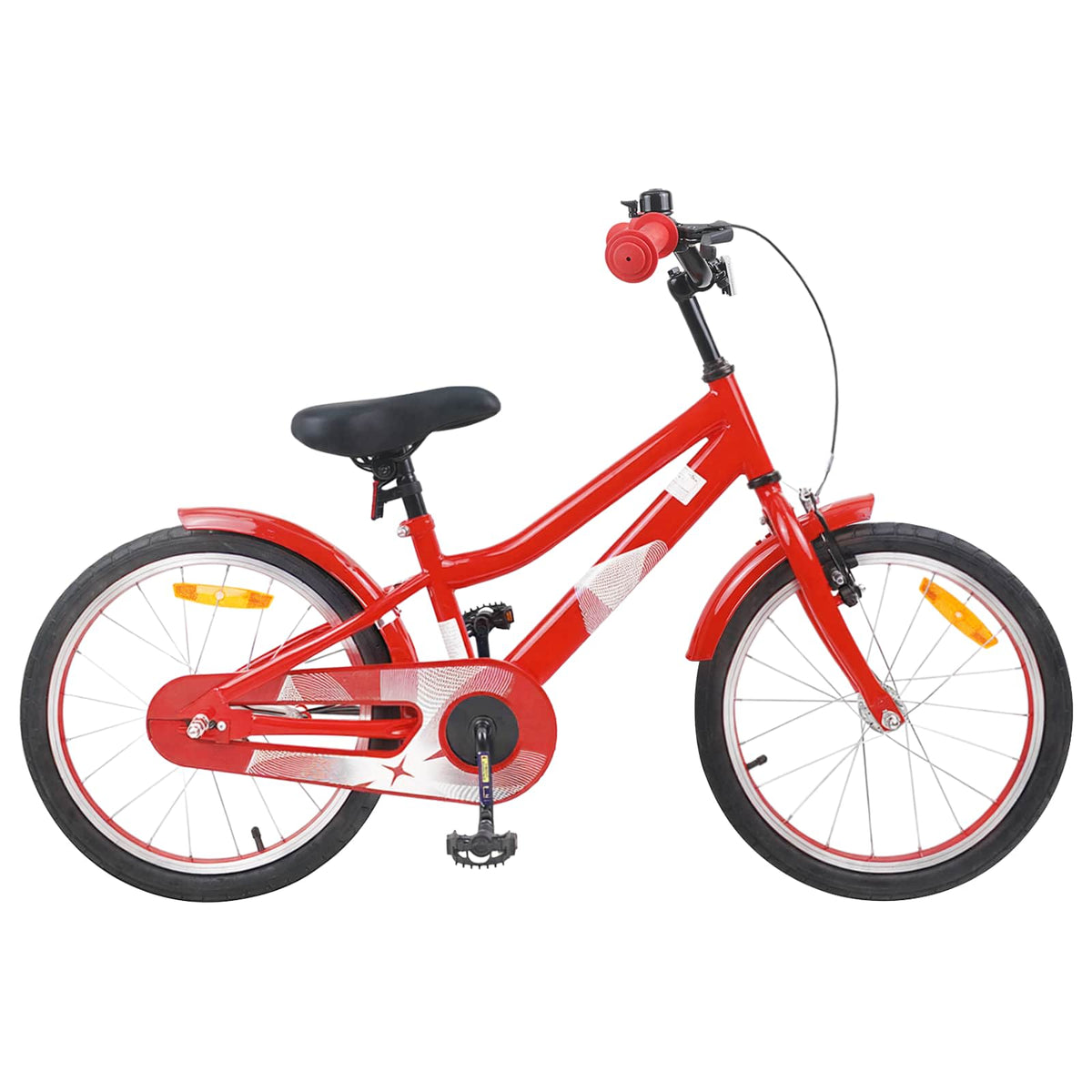 Kinderfiets 18 Inch voor 5-7 jaar Rood is nu te koop bij PeponiXL, paradijselijk wonen!