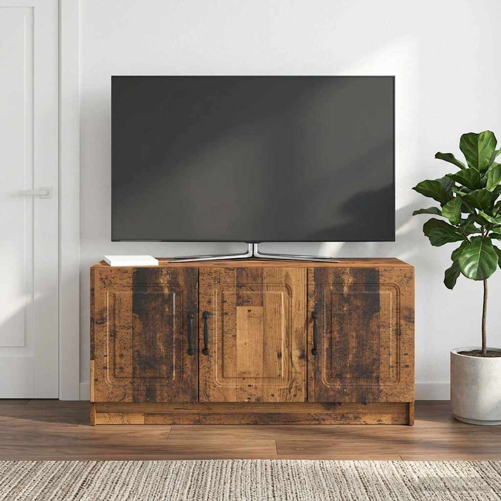 TV-kast Oud hout 99 x 34,5 x 47 cm Bewerkt hout is nu te koop bij PeponiXL, paradijselijk wonen!