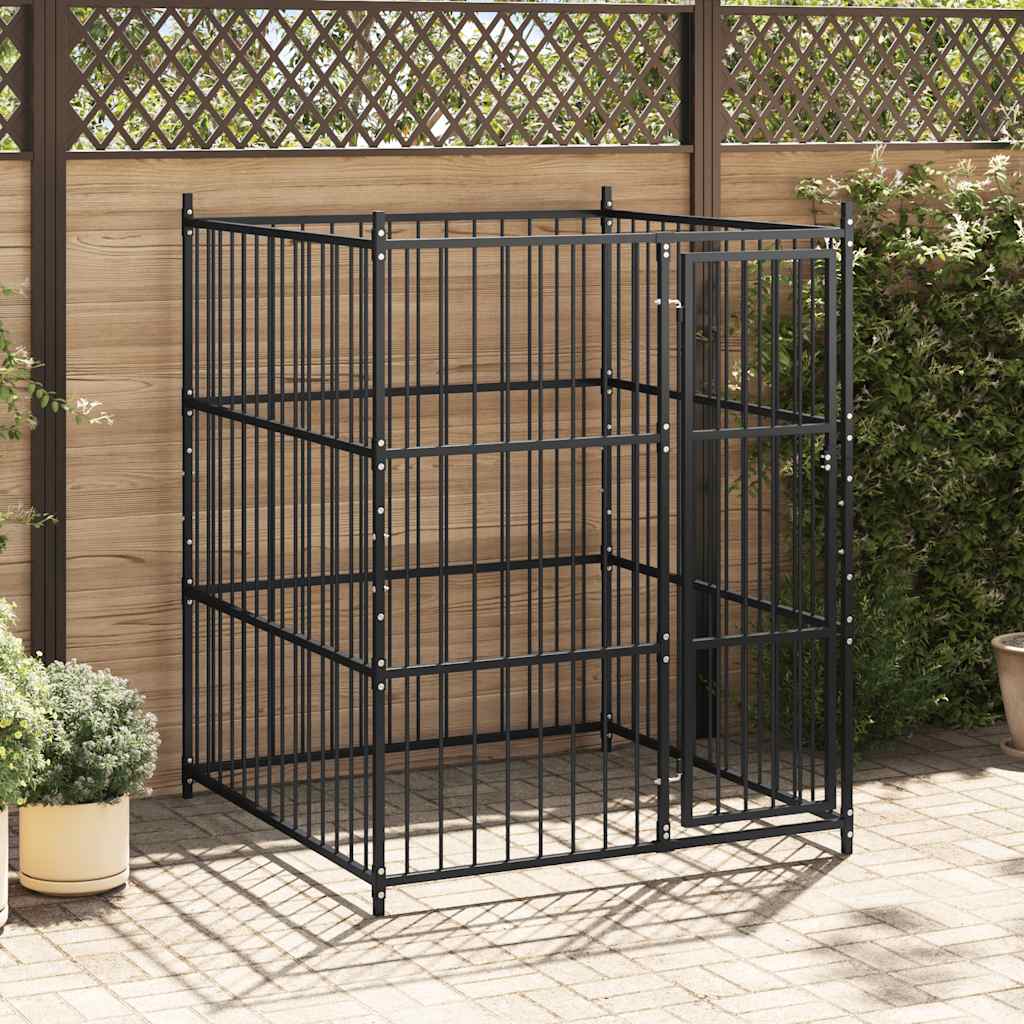 Hondenkennel voor buiten 150x150x185 cm is nu te koop bij PeponiXL, paradijselijk wonen!