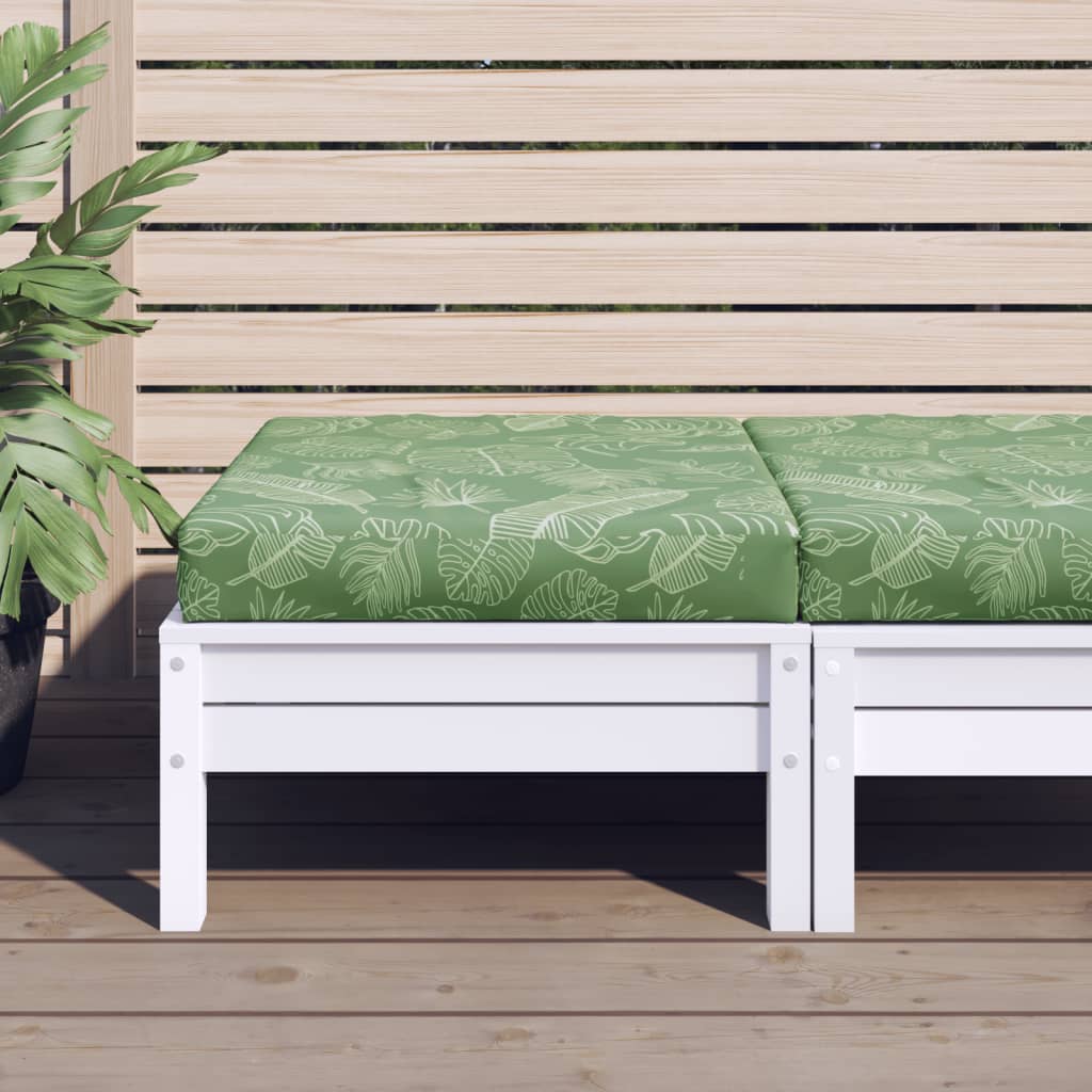 Palletkussen bladpatroon 60x60x8 cm oxford stof is nu te koop bij PeponiXL, paradijselijk wonen!