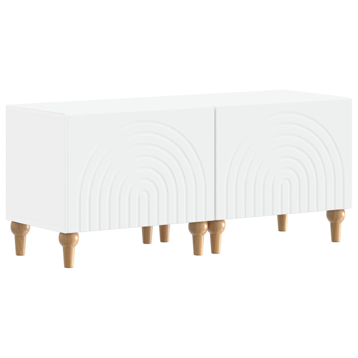Tv-meubel Wit Bewerkt hout is nu te koop bij PeponiXL, paradijselijk wonen!