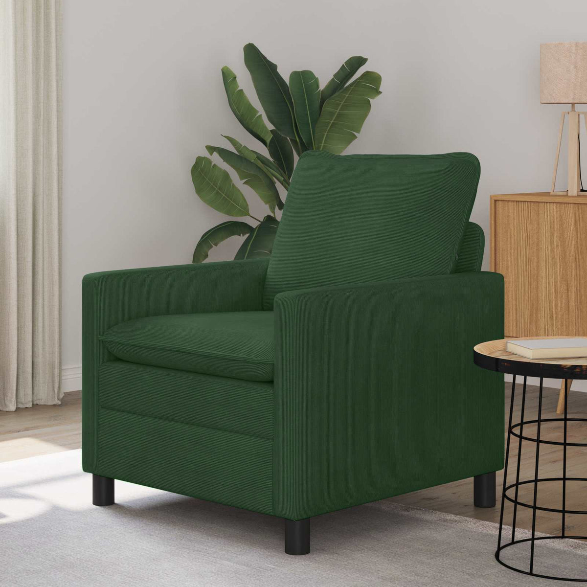 Bank Jungle Groen 76 x 81 x 87,5 cm Stof is nu te koop bij PeponiXL, paradijselijk wonen!