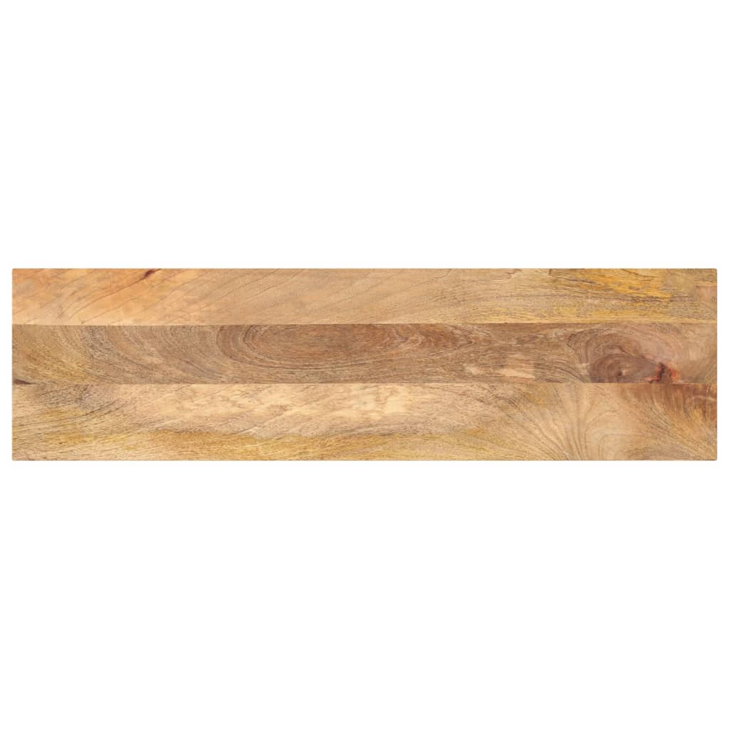 Tafelblad rechthoekig 120x40x2,5 cm massief mangohout is nu te koop bij PeponiXL, paradijselijk wonen!