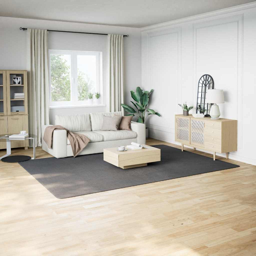 Vloerkleed shaggy antracietkleurig 240x340 cm polyester is nu te koop bij PeponiXL, paradijselijk wonen!