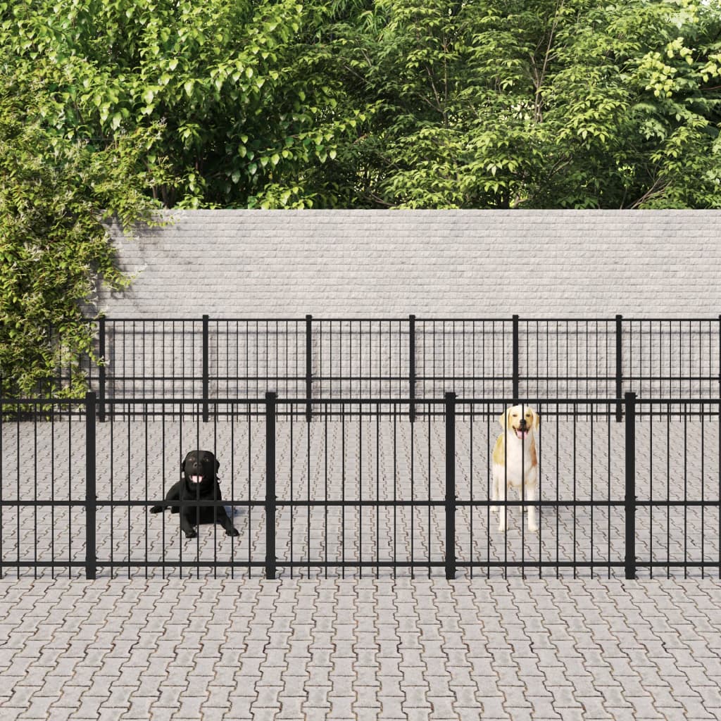 Hondenkenne 59,28 m² staal is nu te koop bij PeponiXL, paradijselijk wonen!