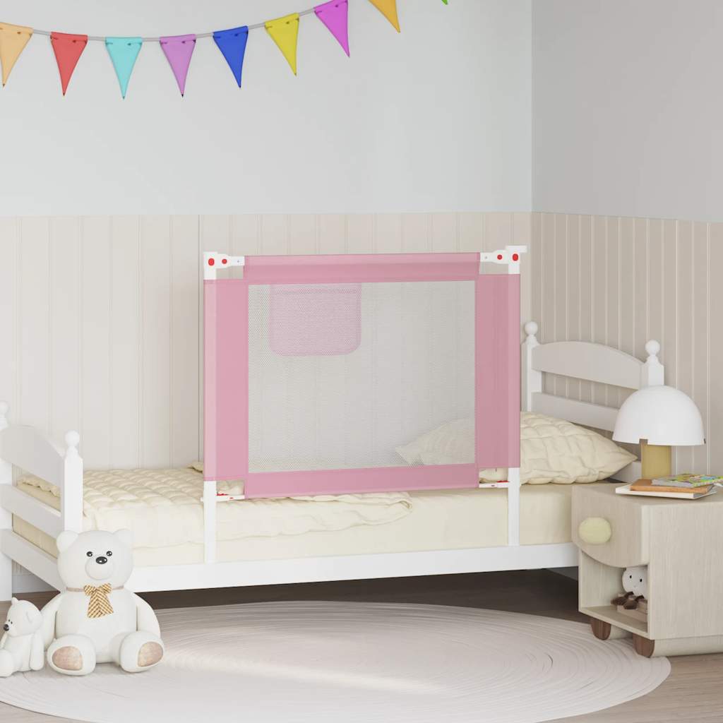 Bedhekje peuter 90x25 cm stof roze is nu te koop bij PeponiXL, paradijselijk wonen!