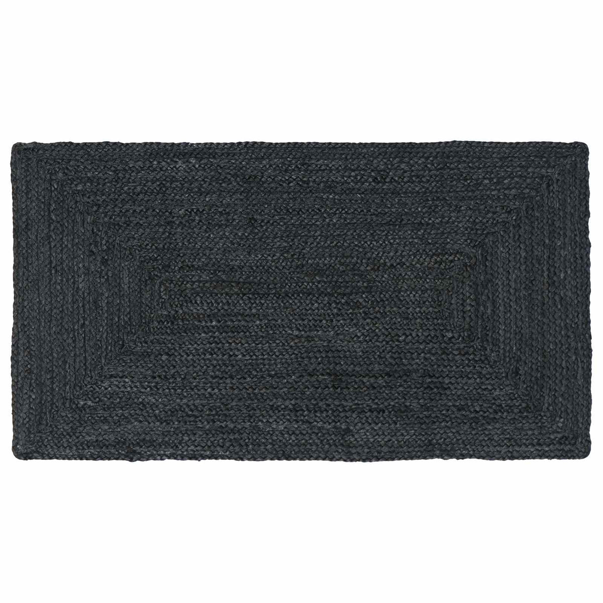 Vloerkleden Rechthoekig Donkergrijs 60 x 110 cm Jute is nu te koop bij PeponiXL, paradijselijk wonen!