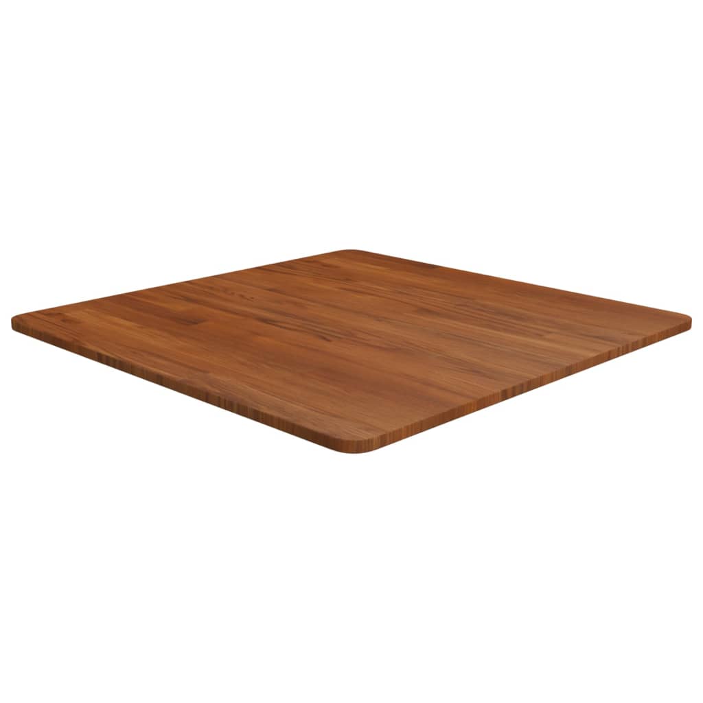 Tafelblad vierkant 70x70x1,5cm behandeld eiken donkerbruin is nu te koop bij PeponiXL, paradijselijk wonen!