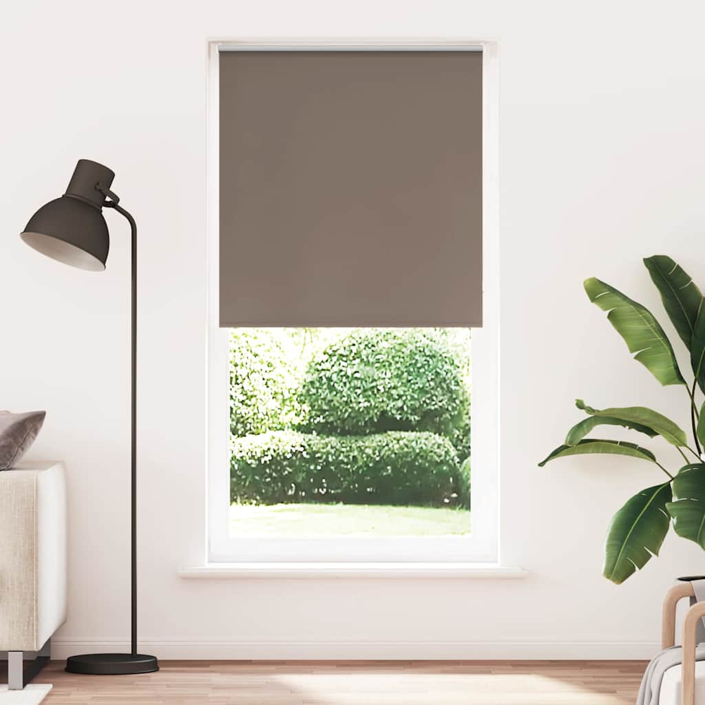 Rolgordijn verduisterend koffie 100x210 cm stofbreedte 95,7 cm is nu te koop bij PeponiXL, paradijselijk wonen!
