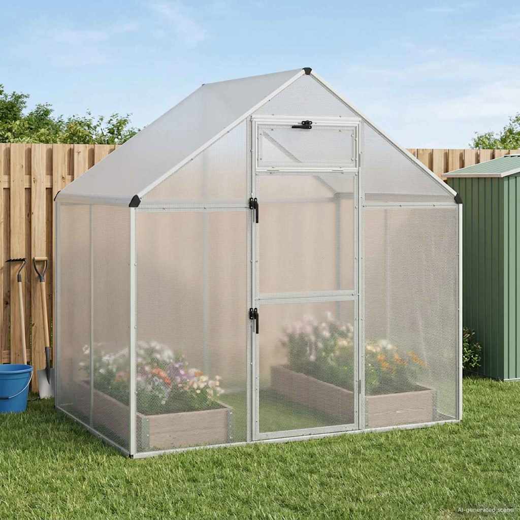 Vogelkooi Zilverkleurig 181,5 x 110,5 x 173,5 cm is nu te koop bij PeponiXL, paradijselijk wonen!