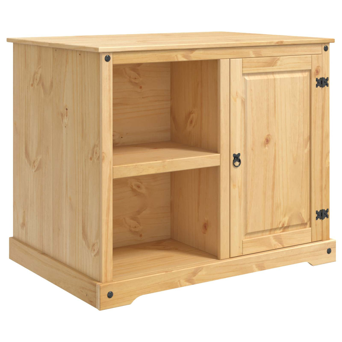 Keuken Trolley met plank 2 pcs Honing Wax 112 x 77 x 91,5 cm is nu te koop bij PeponiXL, paradijselijk wonen!