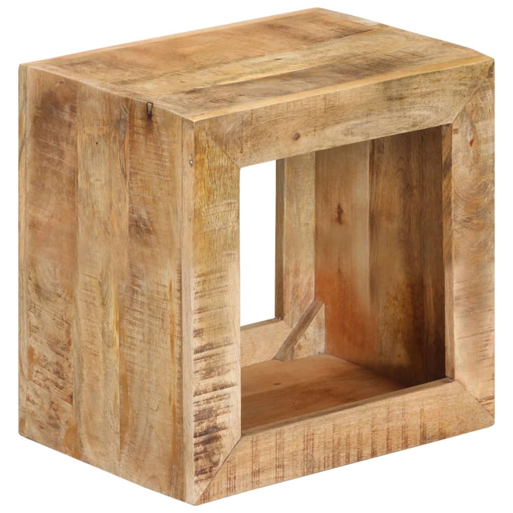 Kruk 40x30x40 cm massief mangohout is nu te koop bij PeponiXL, paradijselijk wonen!