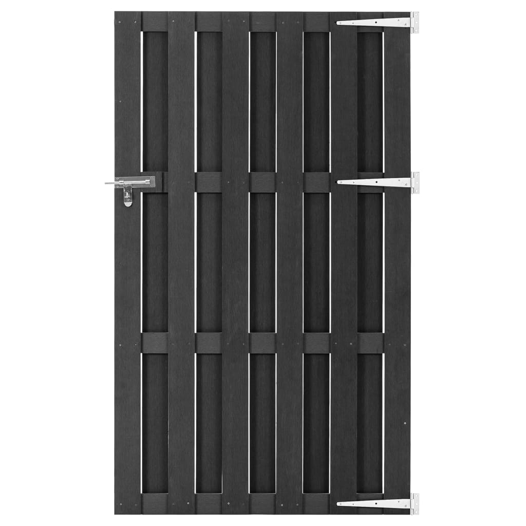 Poort 100x180 cm HKC grijs is nu te koop bij PeponiXL, paradijselijk wonen!
