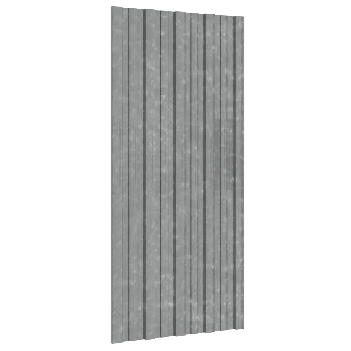 Dakpaneel 12 pcs Zilverkleurig 100 x 45 cm Gegalvaniseerd staal is nu te koop bij PeponiXL, paradijselijk wonen!