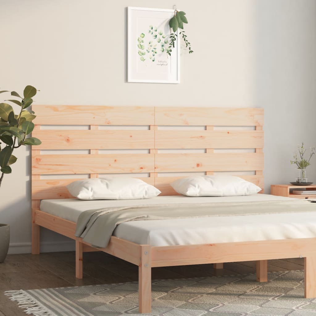 Hoofdbord 150x3x80 cm massief grenenhout is nu te koop bij PeponiXL, paradijselijk wonen!