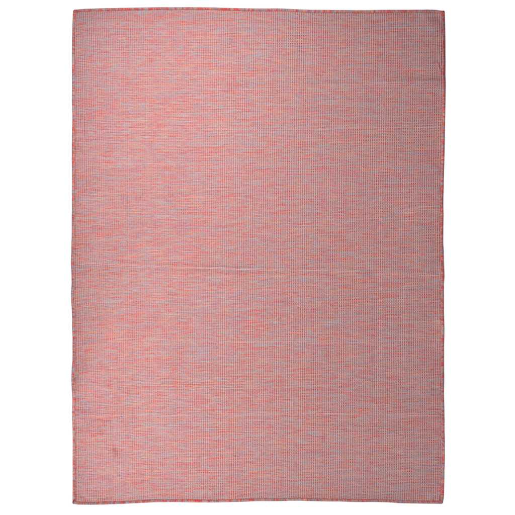 Buitenkleed platgeweven 120x170 cm rood is nu te koop bij PeponiXL, paradijselijk wonen!
