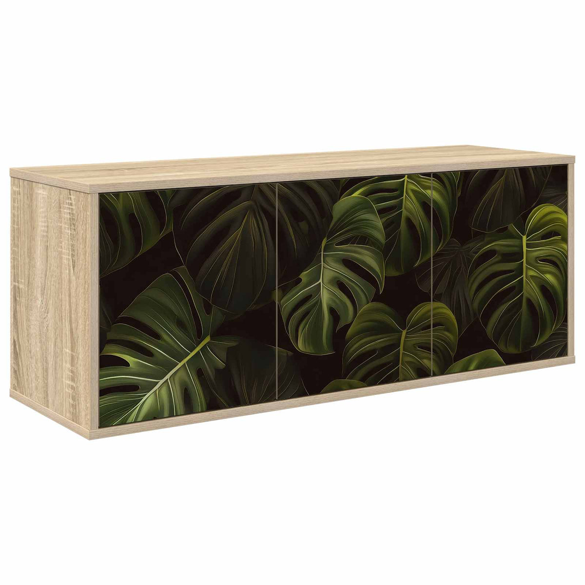 Wandgemonteerd tv-meubel ELBURG 102 x 33 x 40 cm Sonoma Eiken is nu te koop bij PeponiXL, paradijselijk wonen!
