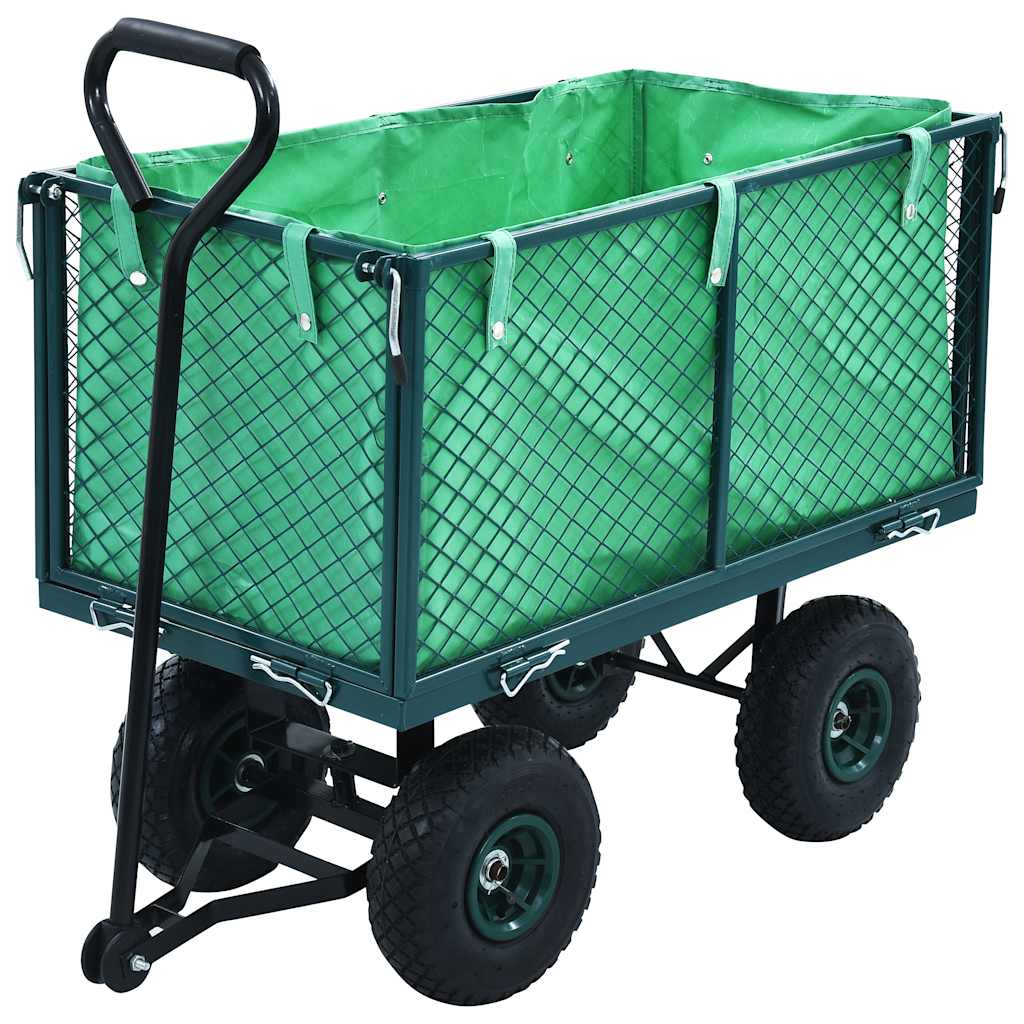 Tuinwagen 350 kg groen is nu te koop bij PeponiXL, paradijselijk wonen!