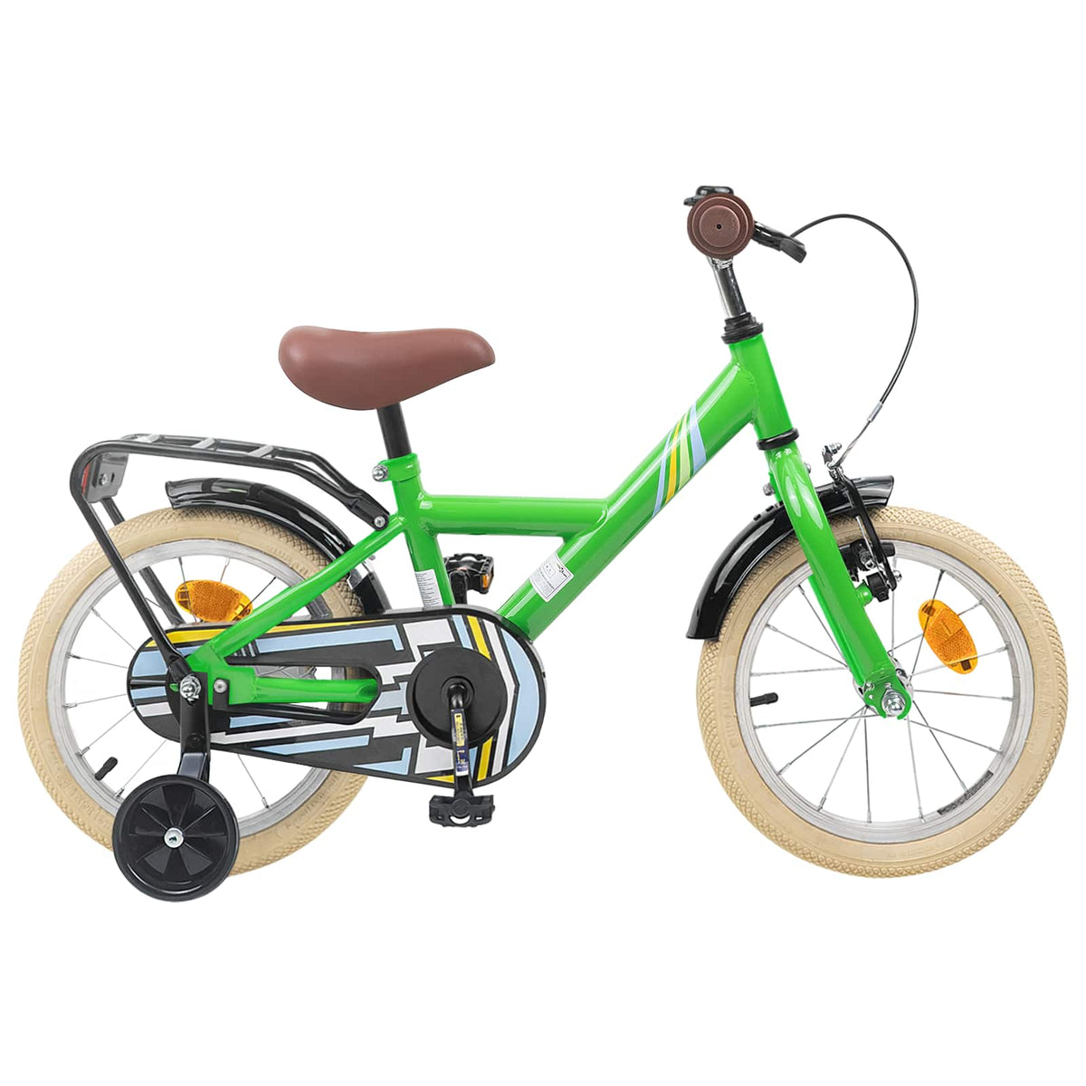 Kinderfiets 12 Inch voor 2-4 jaar oud Groen is nu te koop bij PeponiXL, paradijselijk wonen!