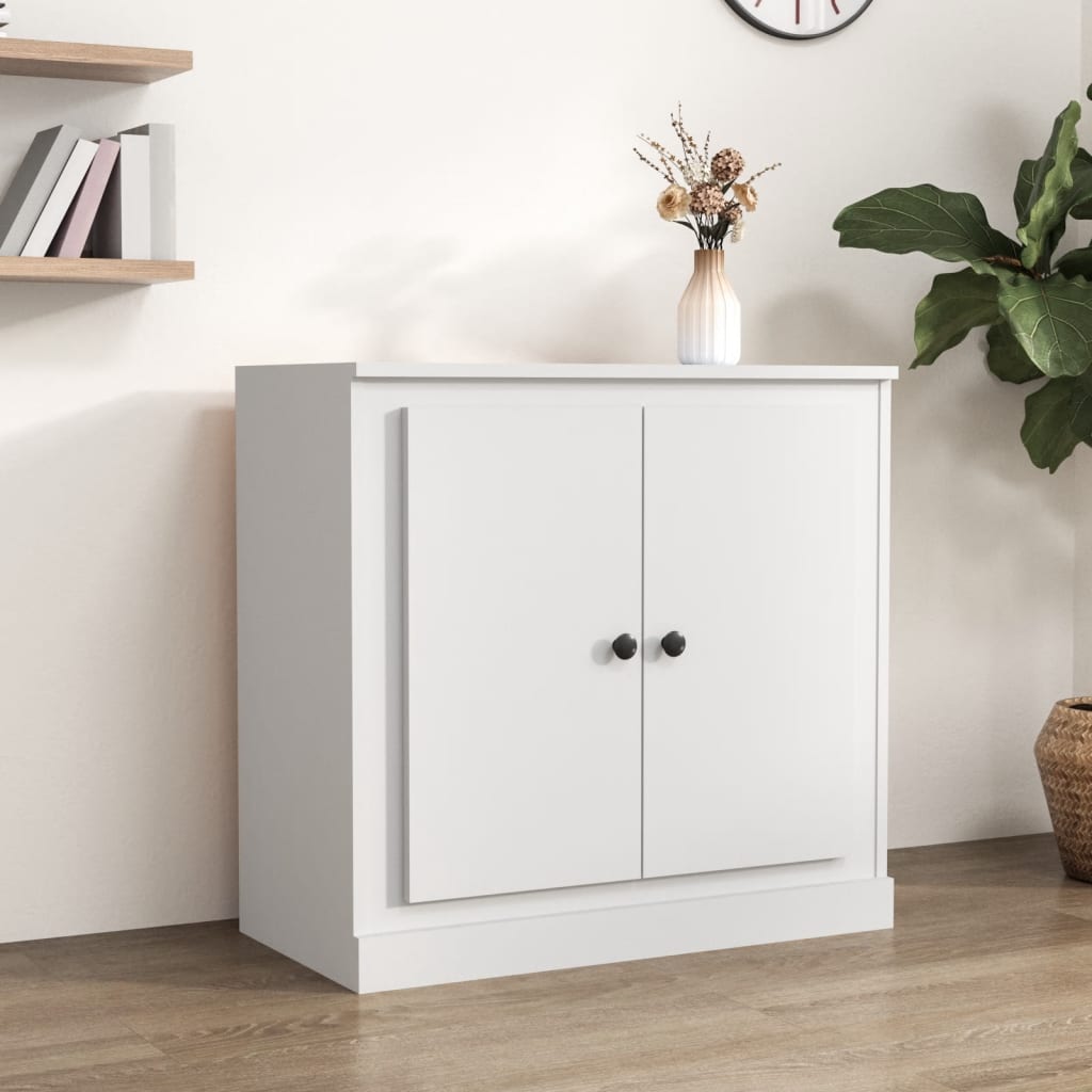 Dressoir 70x35,5x67,5 cm bewerkt hout wit is nu te koop bij PeponiXL, paradijselijk wonen!