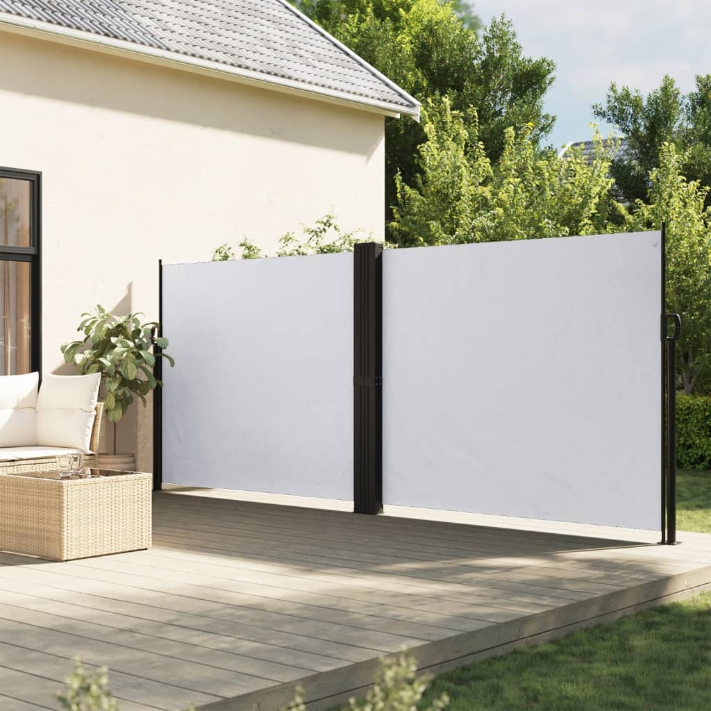 Windscherm uittrekbaar 180x1200 cm wit is nu te koop bij PeponiXL, paradijselijk wonen!