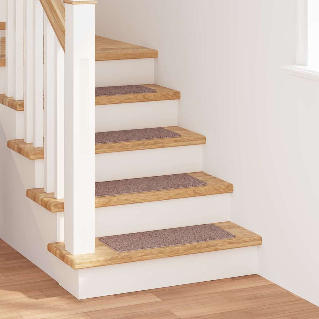 Antislip Trapmatten 15 pcs Lichtbruin 60 x 25 cm PP is nu te koop bij PeponiXL, paradijselijk wonen!