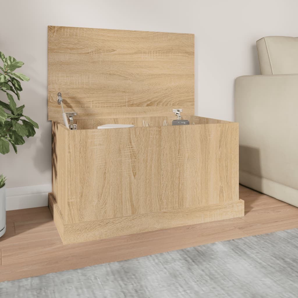 Opbergbox Sonoma Eiken 70x40x38 cm Bewerkt Hout is nu te koop bij PeponiXL, paradijselijk wonen!